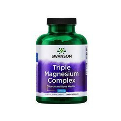 SWANSON Triple Magnesium Complex 400mg - 300caps.