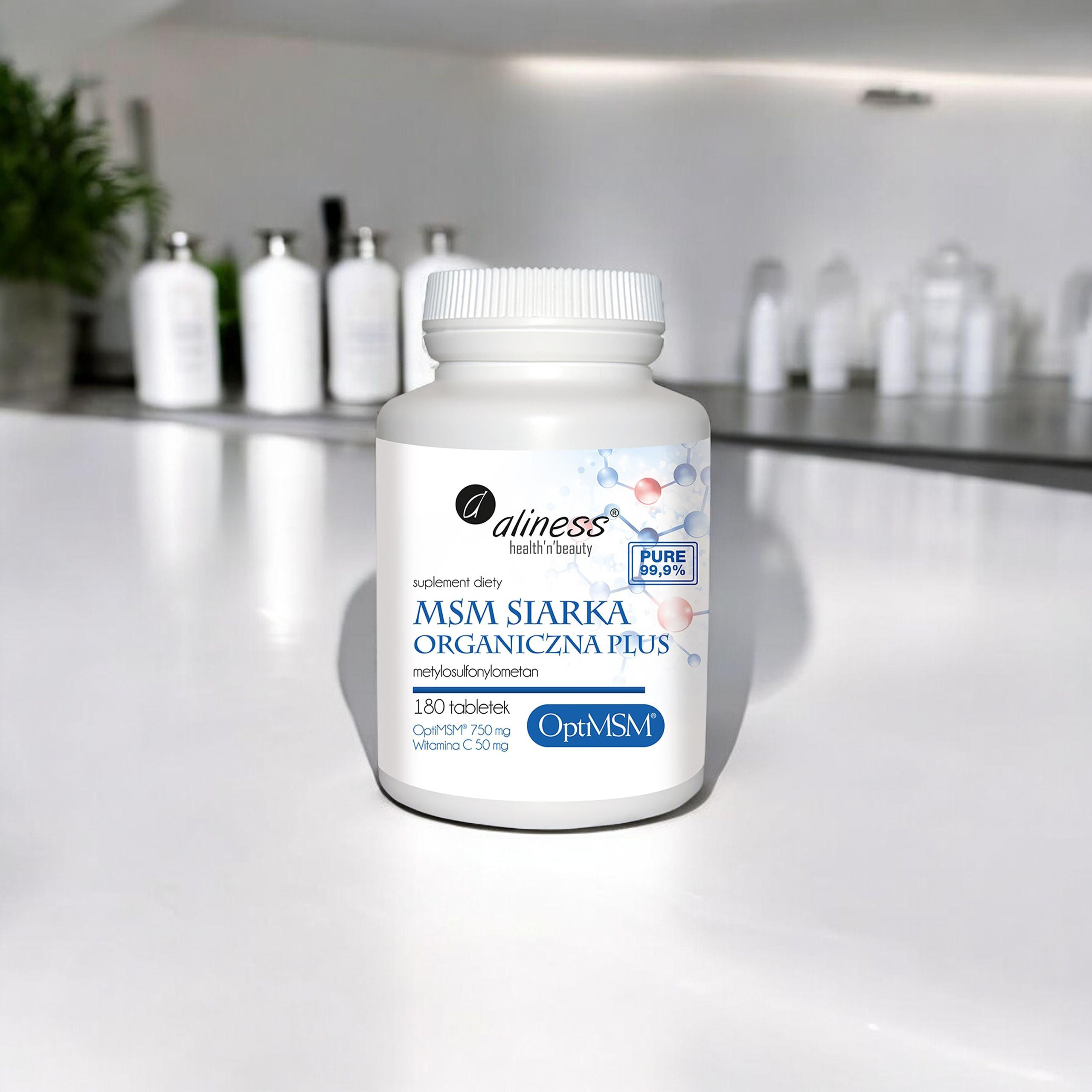 ALINESS MSM Soufre Organique PLUS - 180tabs