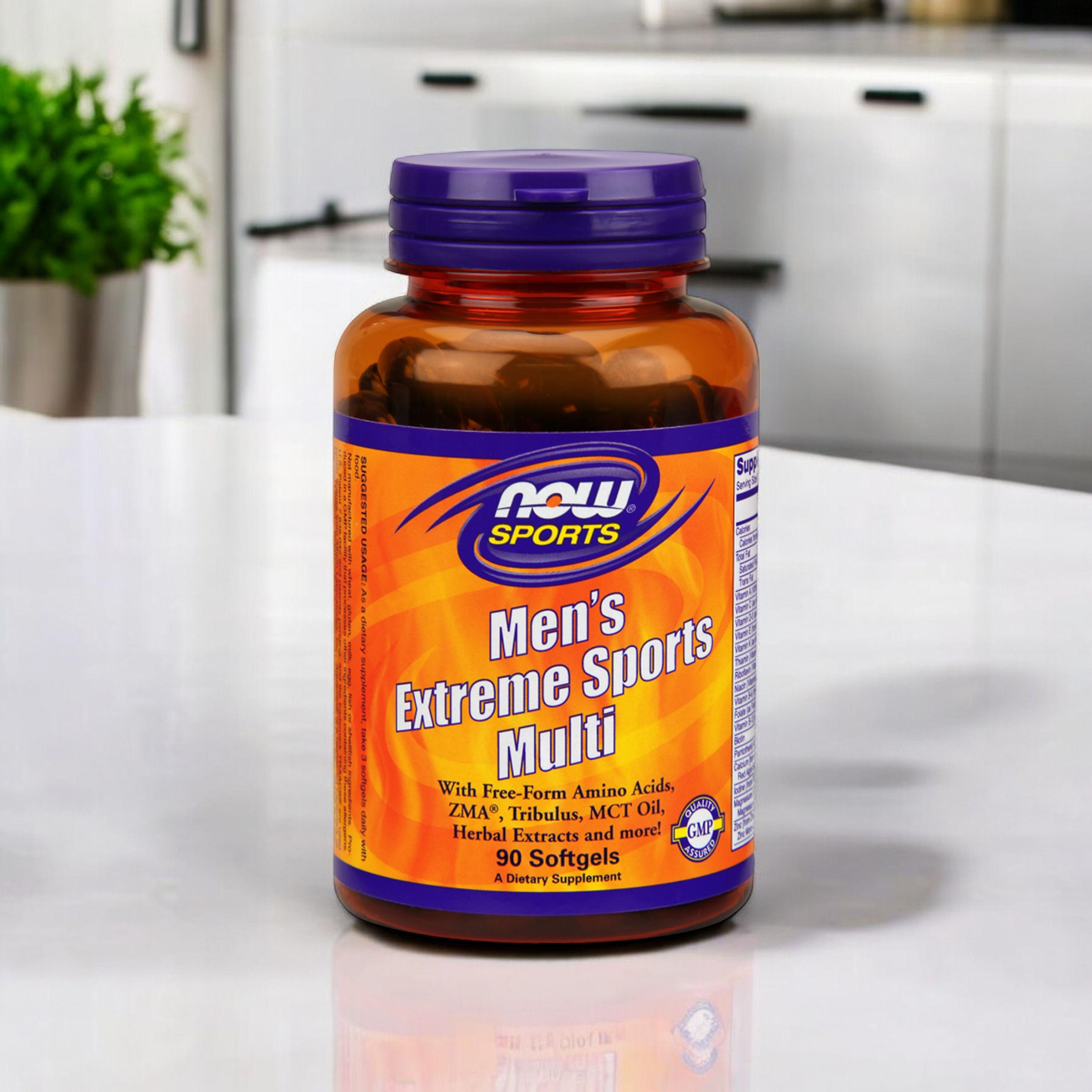 NOW Men's Extreme Sports MultiVitamin - 90softgels