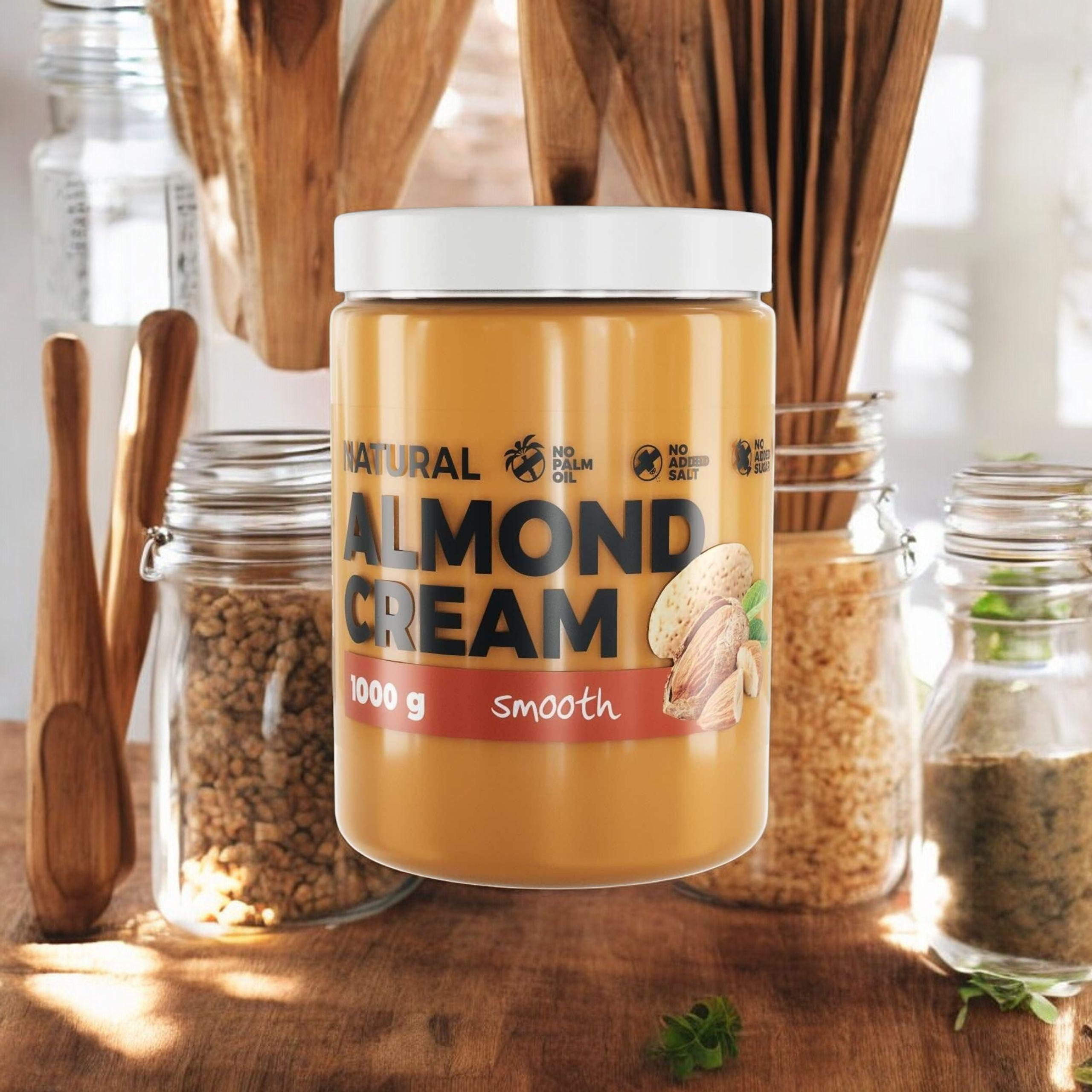 7 NUTRITION - Almond Butter - 1000g - Smooth - Beurre d'Amandes