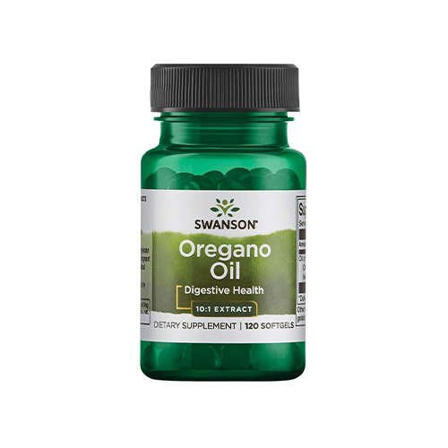 SWANSON Oregano Oil 10:1 - 120softgels - Huile d'Oregano