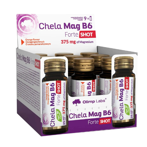 OLIMP - Chela-Mag B6 Forte Shot - 9x 25ml - Orange pol_pl_OLIMP-Chela-Mag-B6-Forte-Shot-9x-25ml-Orange-43205_1
