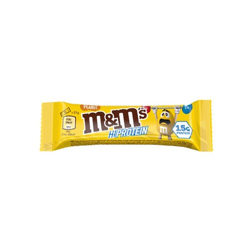 Mars Baton M&M's HIProtein Bar - 51g - Peanut