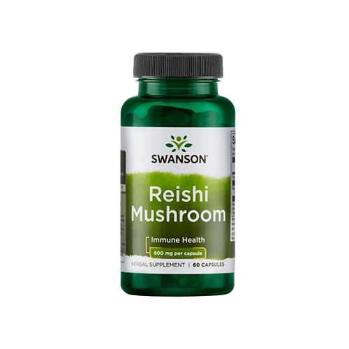 SWANSON Reishi Mushroom 600mg - 60vcaps.