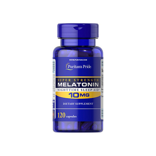 Puritan's Pride Melatonin 10mg - 120caps - SOLDES - 31-01