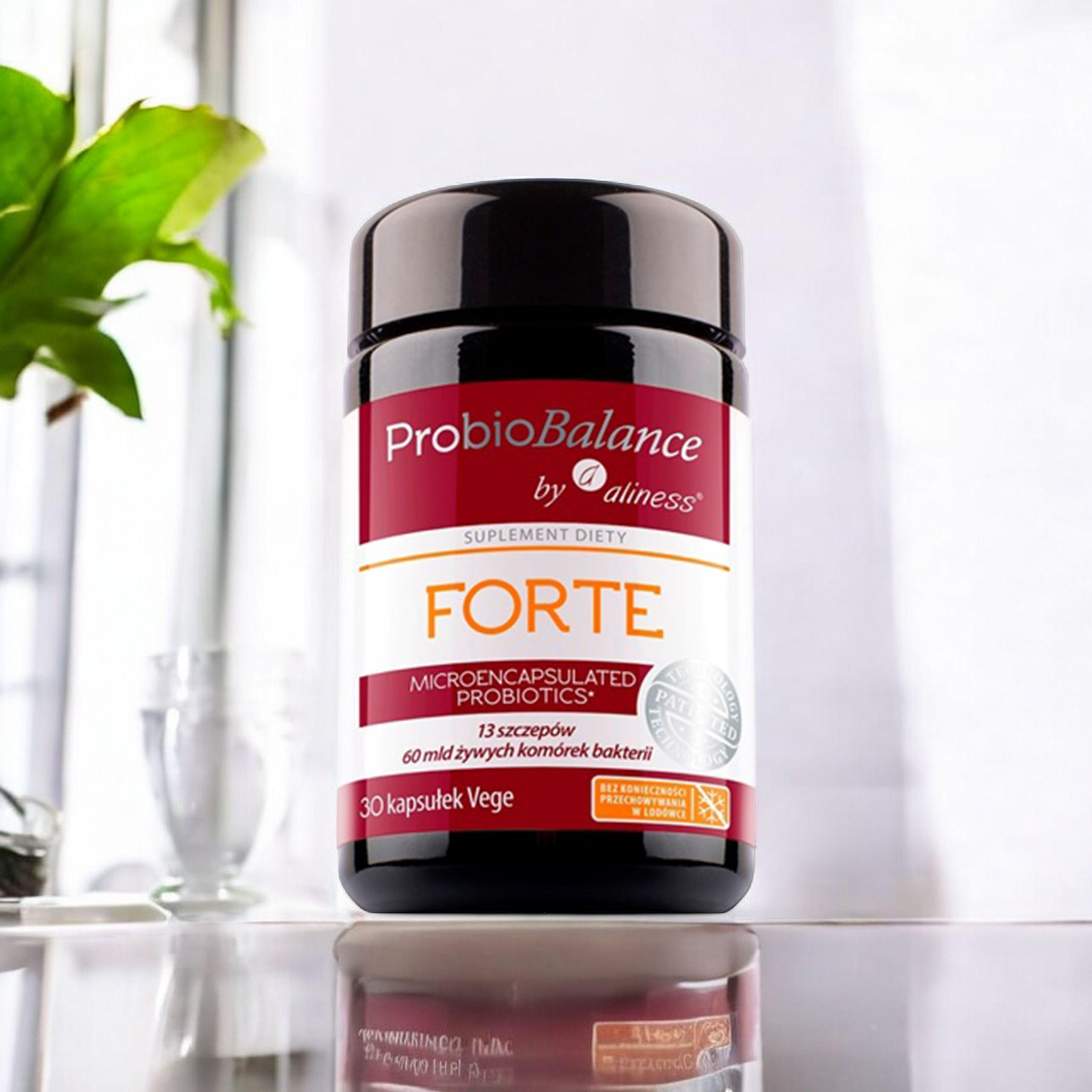 ALINESS - ProbioBALANCE Forte 60 milliards - 30 gélules végétales.