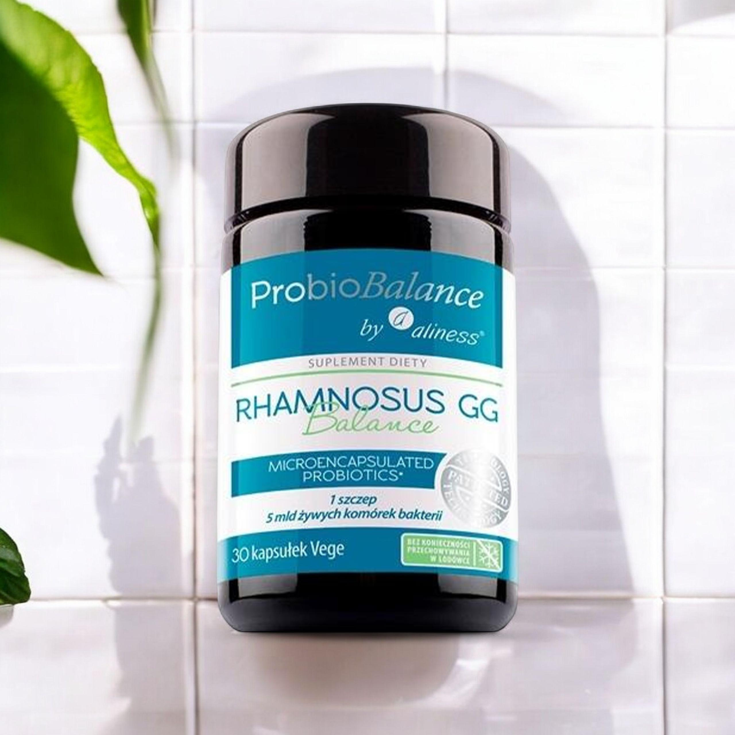 ALINESS - Rhamnosus GG Balance 5 milliards - 30 gélules végétales.