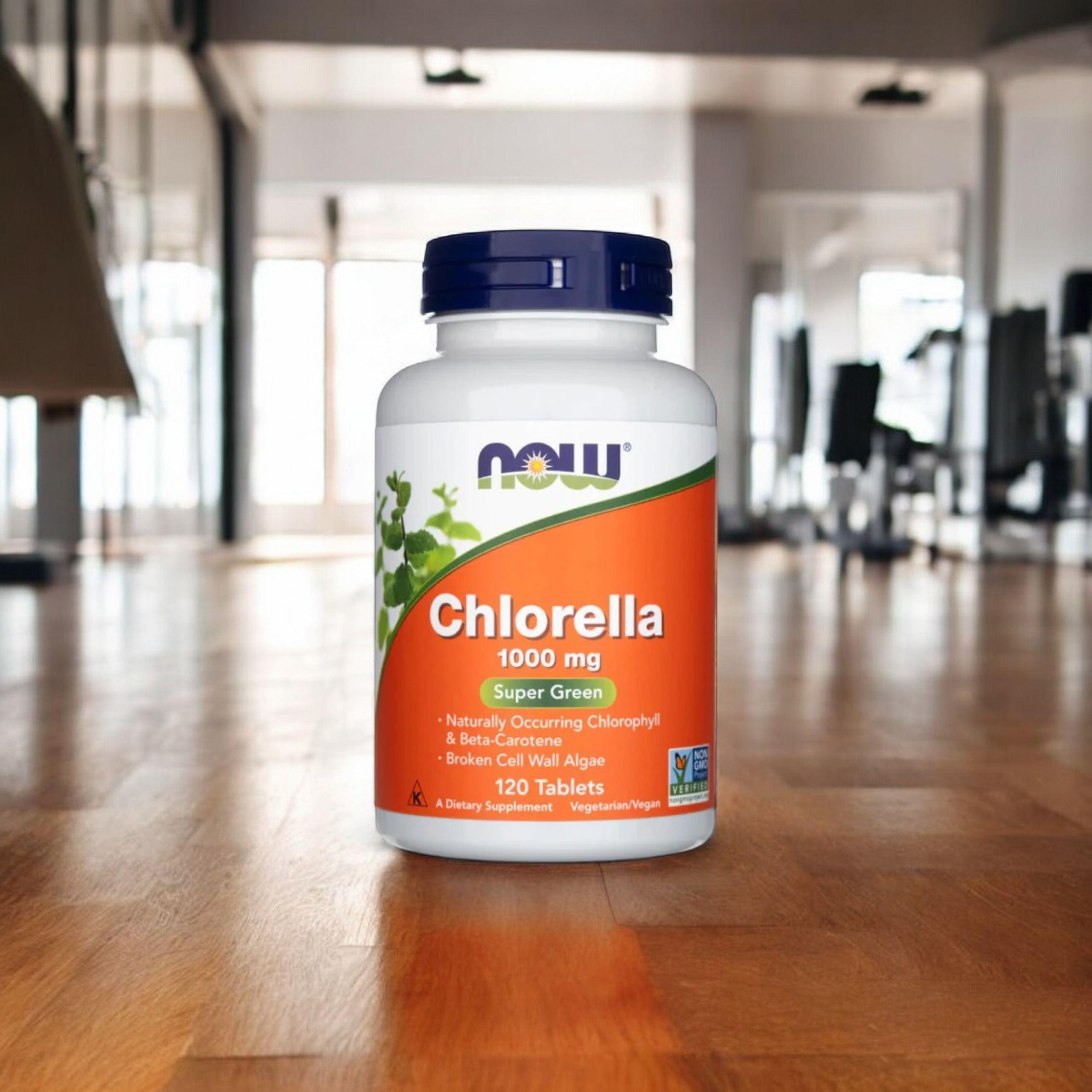 NOW - Chlorella 1000mg - 120 comprimés