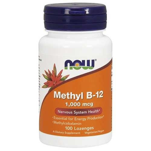 NOW Methyl B-12 1000mcg - 100 pastilles