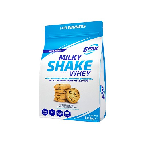 6PAK Milky Shake Whey - 1800g