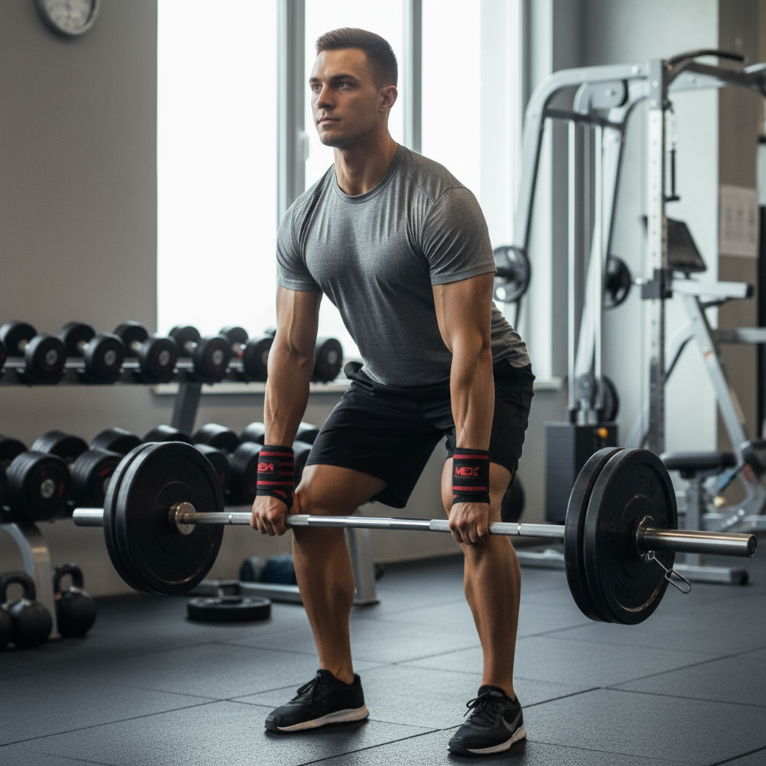 MEX SPORT - Wrist Wraps Mex - rouge