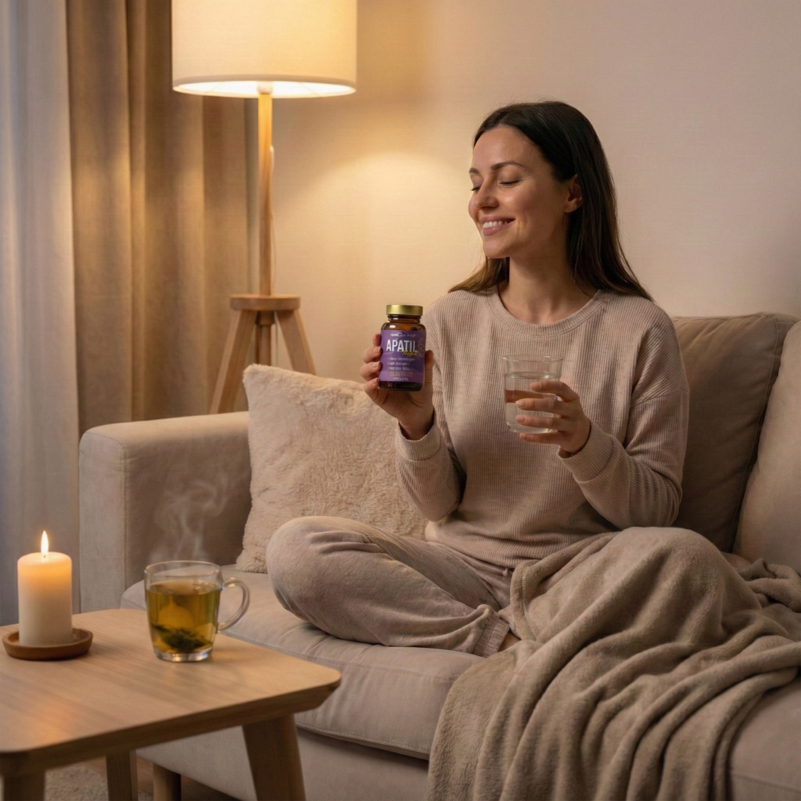 Hiro.Lab x Kamila Wybrańczyk - Apatil Night - supplément pour le sommeil