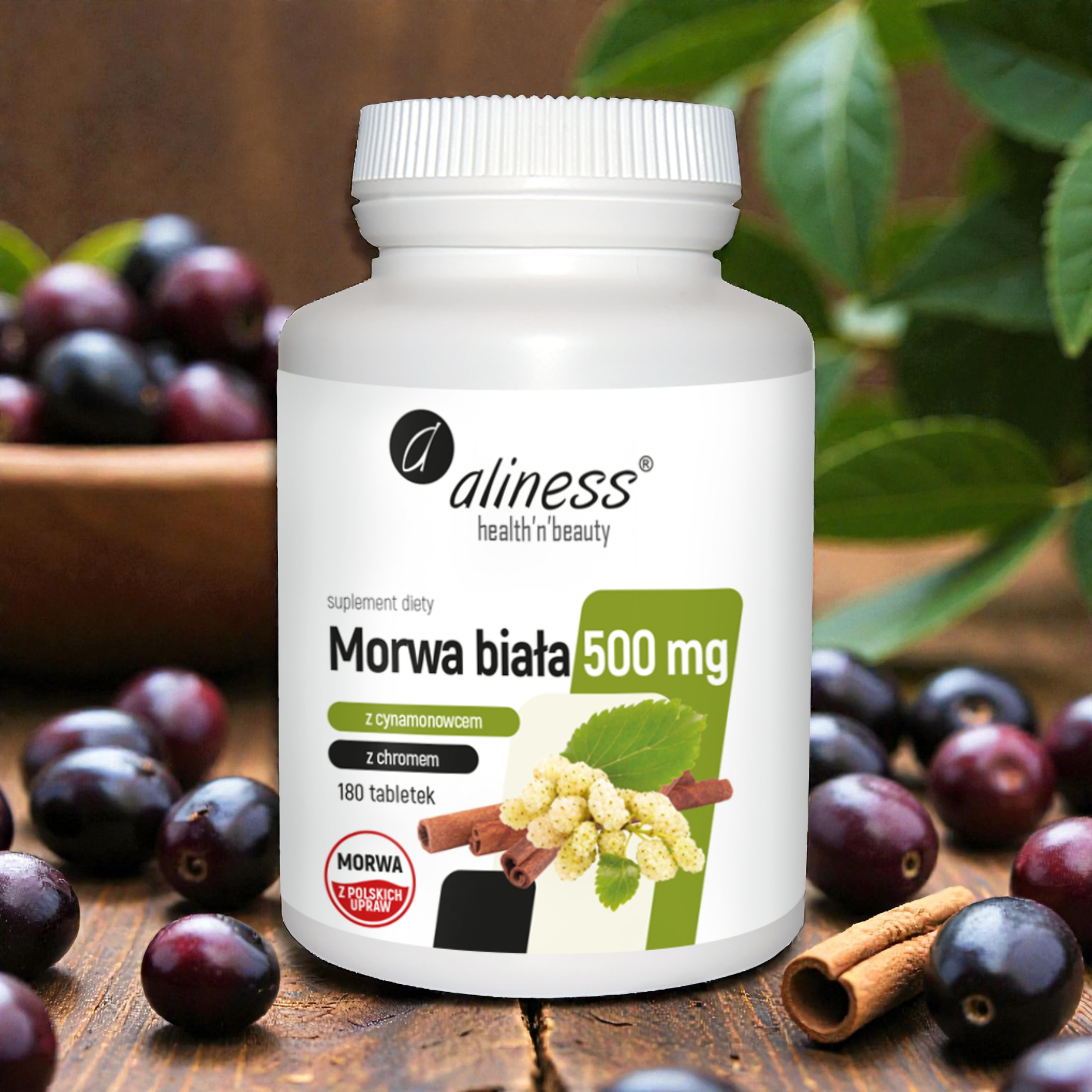 ALINESS - Mûrier Blanc 500mg - 180tabs.