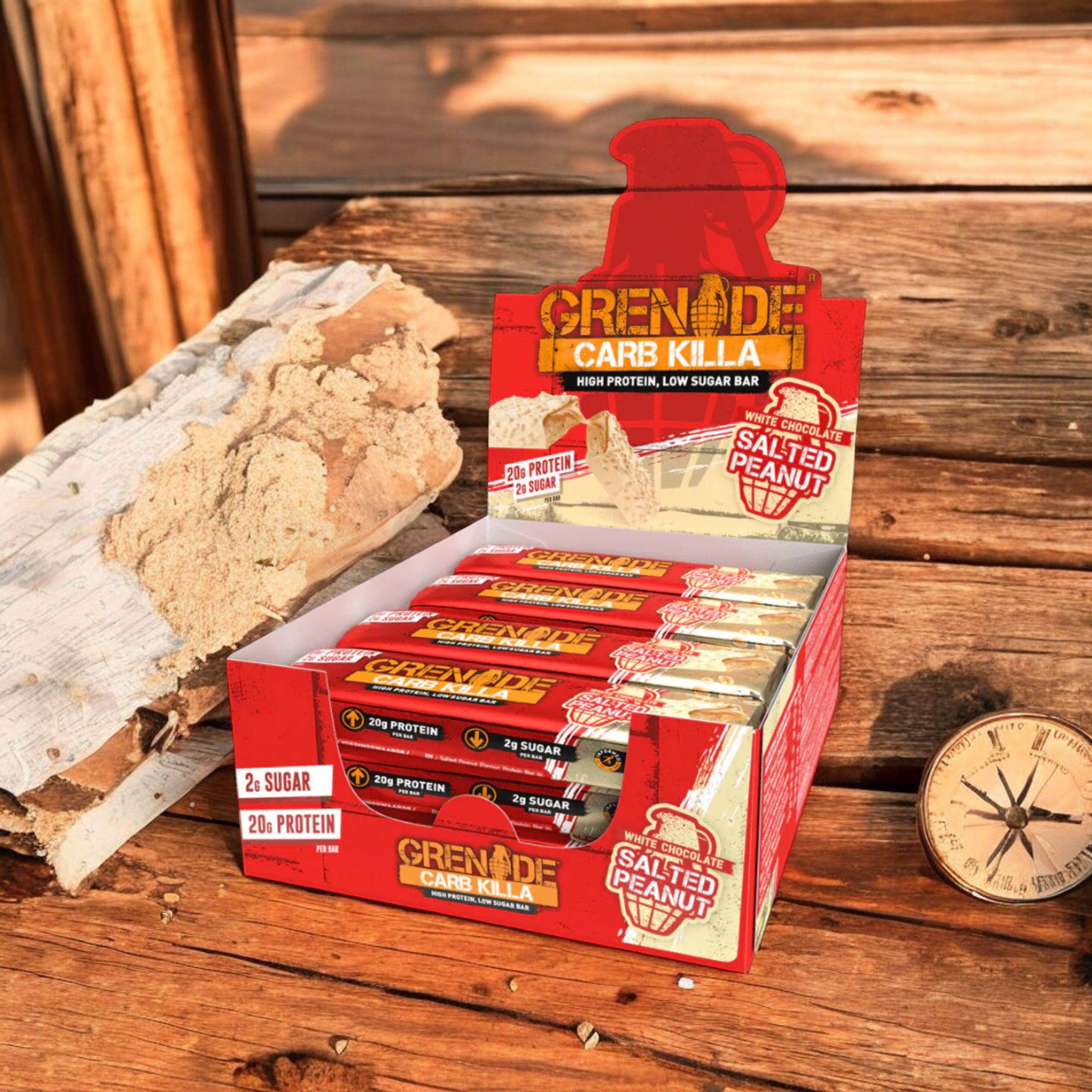 GRENADE - Barre Protéinée - 12x 60g