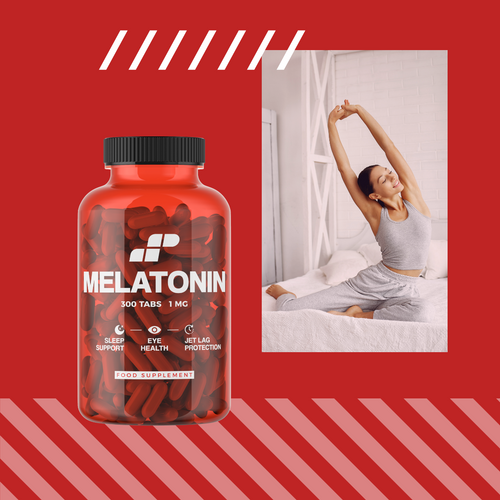 MP NUTRITION Melatonin 1mg - 300tabs - Mélatonine