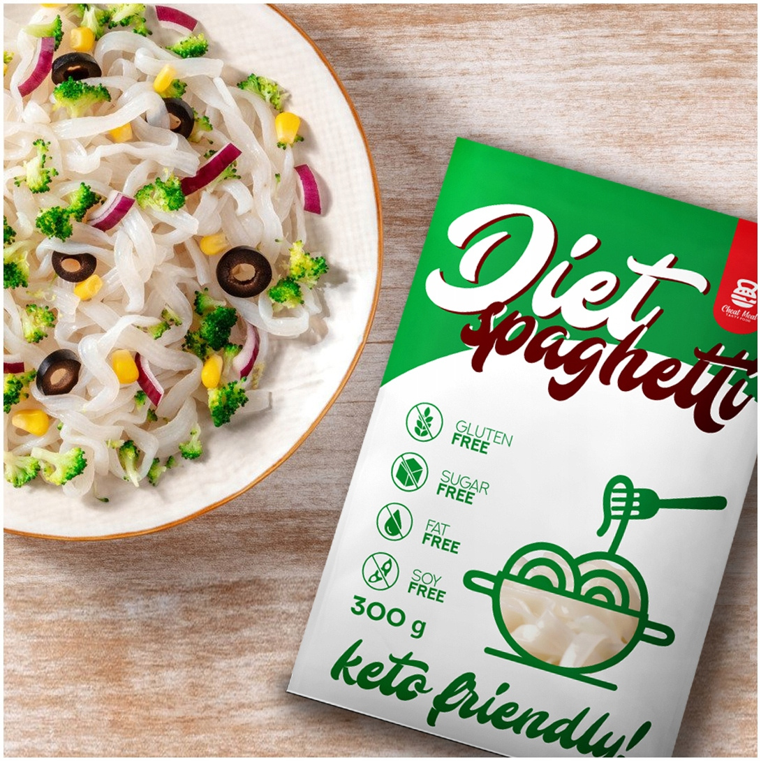 Cheat Meal Nutrition Diet Spaghetti - 6x 400g (6x 300g netto) - Pâtes diététiques