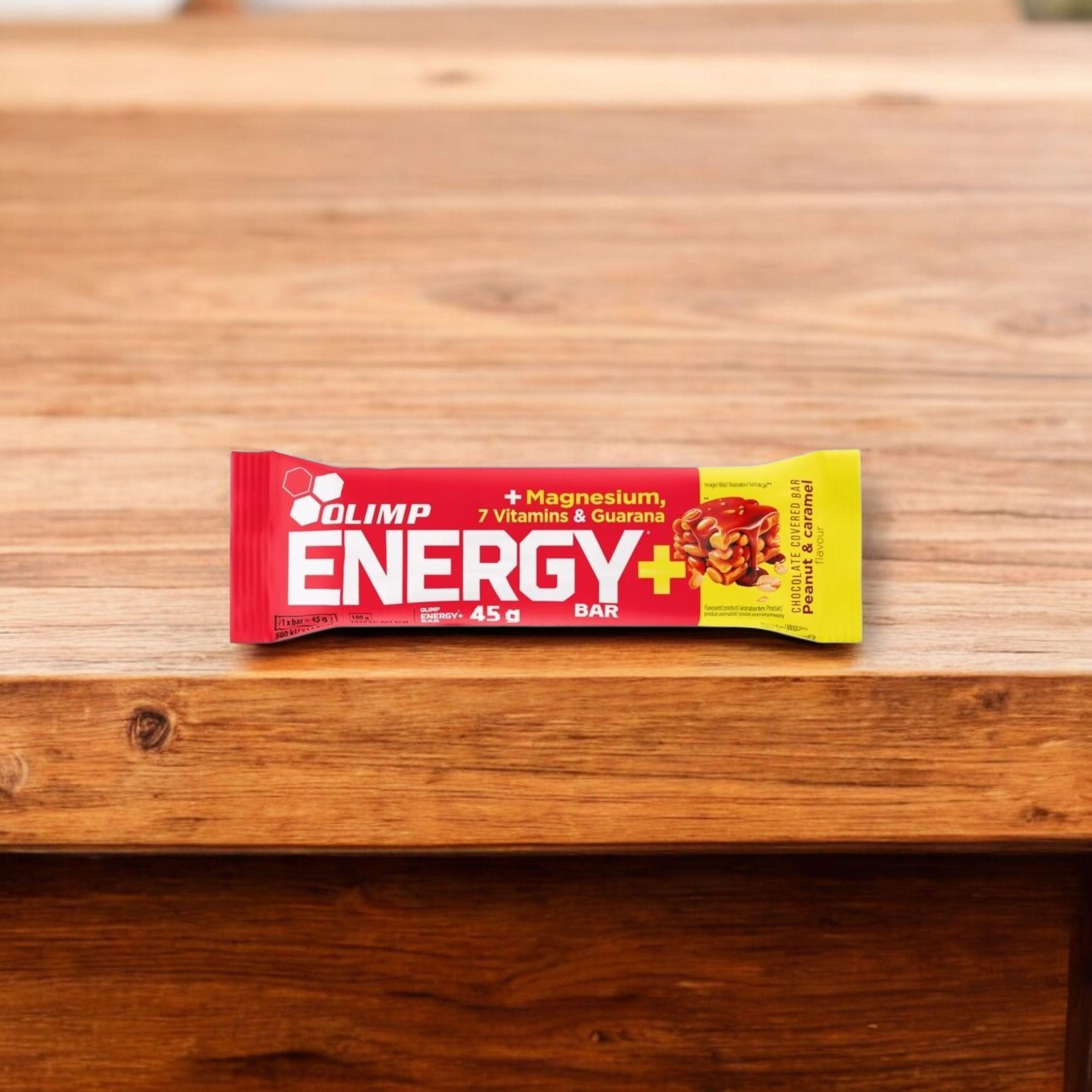 OLIMP - Barre Energy+ - 45g - Caramel Arachide