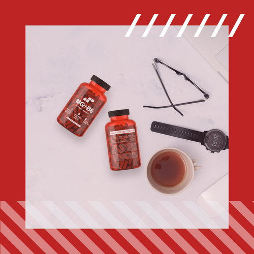 MP NUTRITION Mg + B6 - 90tabs - Magnésium + Vitamine B6