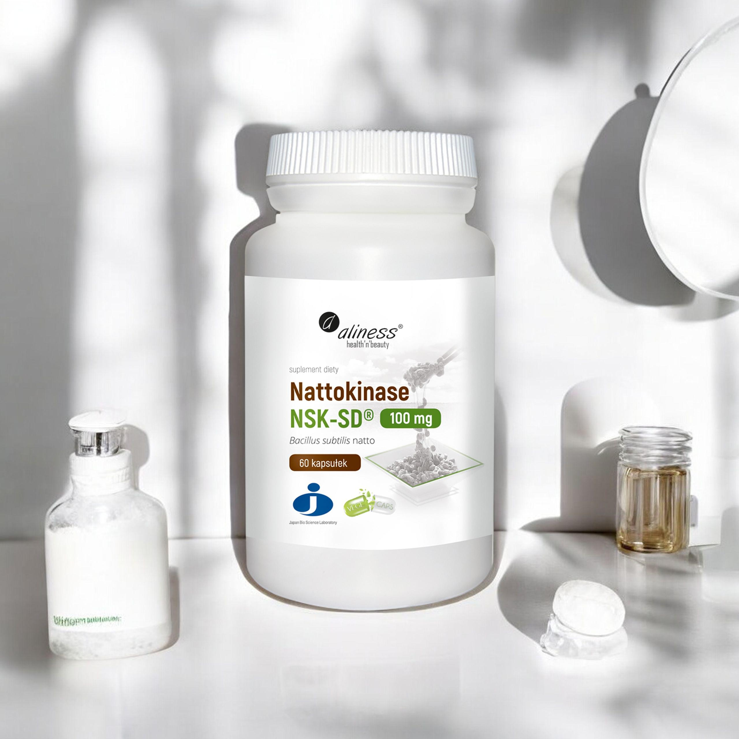ALINESS Nattokinase NSK-SD 100mg - 60caps.