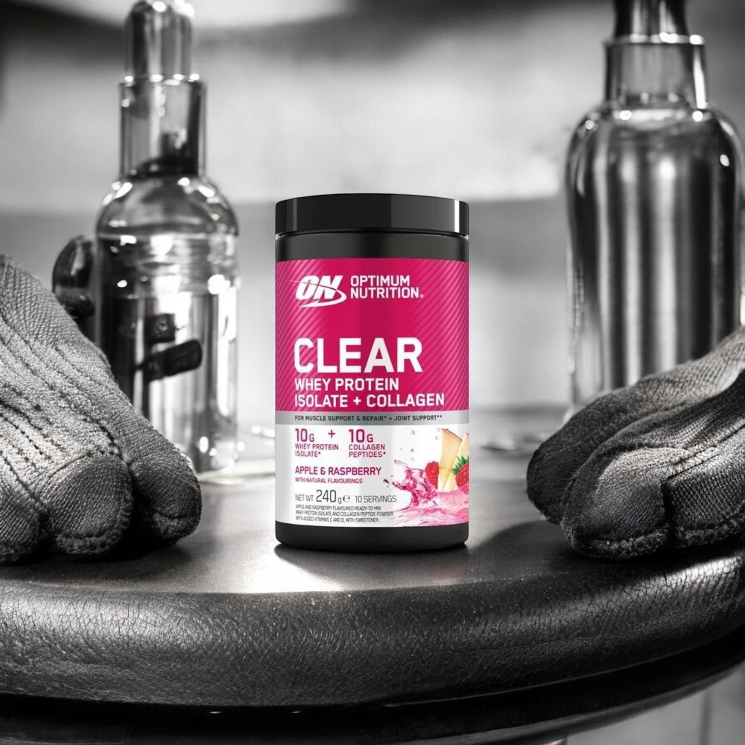 OPTIMUM NUTRITION - Collagène de Lactosérum - 240g - Pomme Framboise