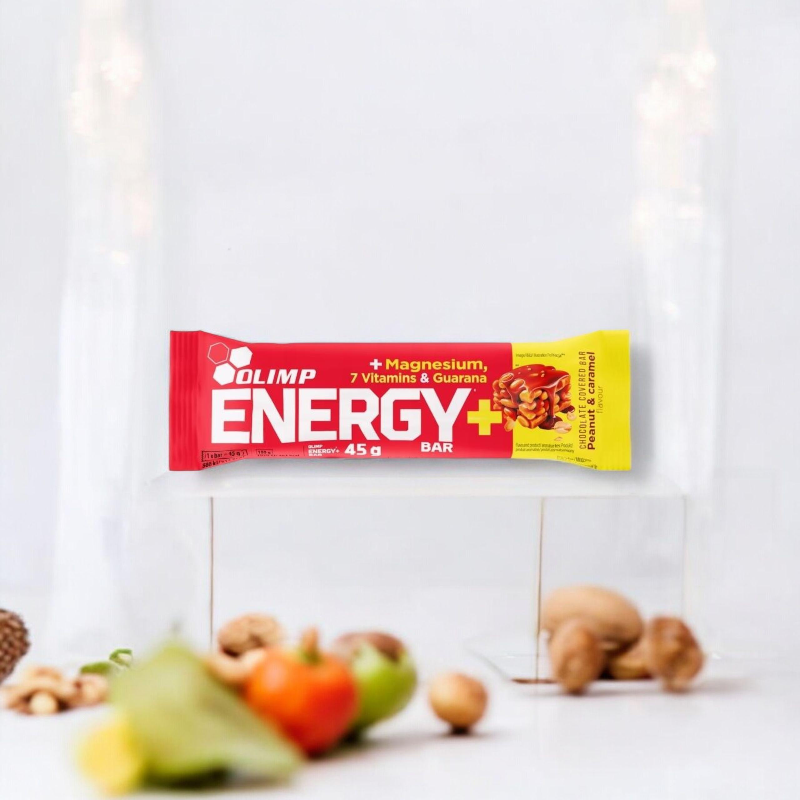OLIMP - Barre Energy+ - 45g - Caramel Arachide