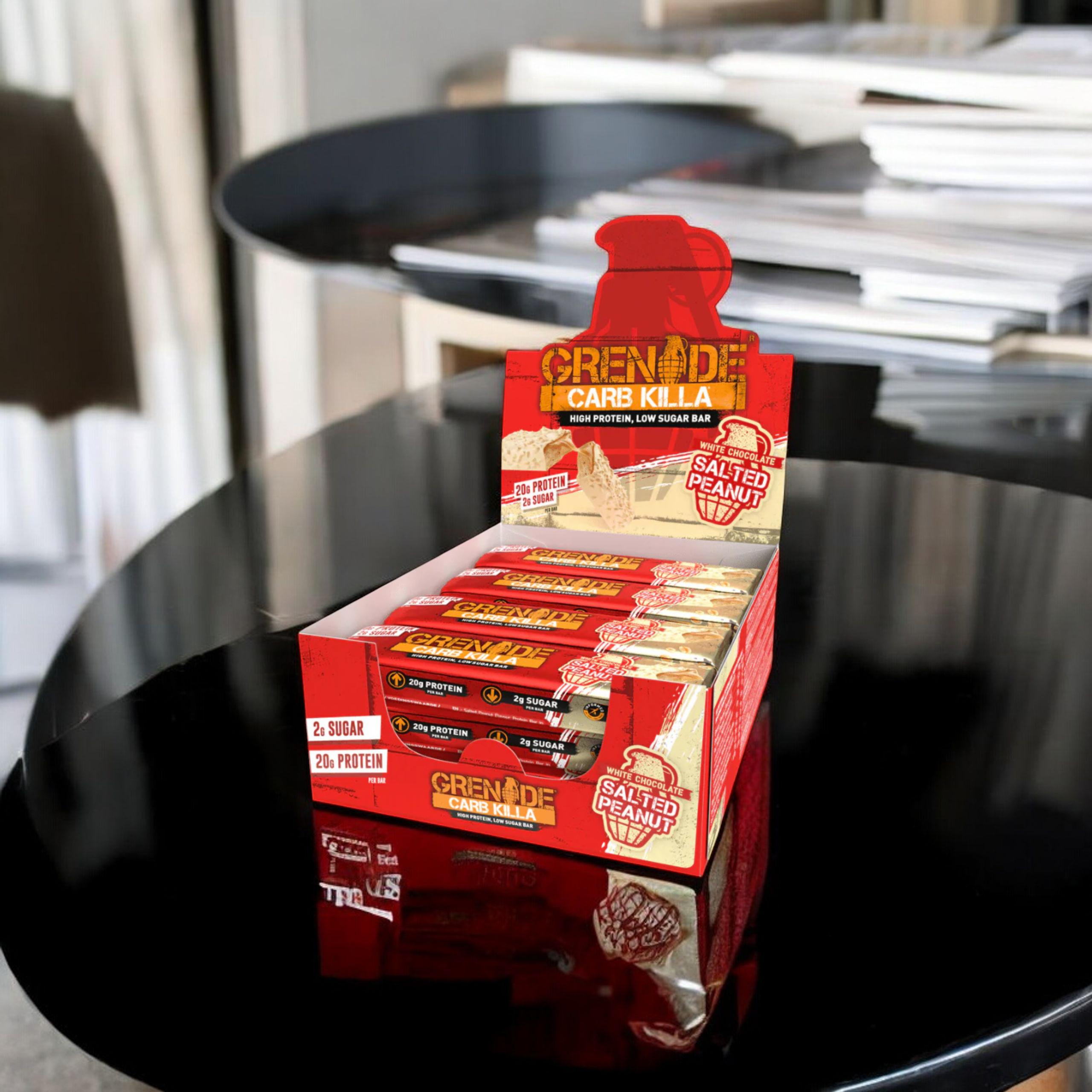 GRENADE - Barre Protéinée - 12x 60g