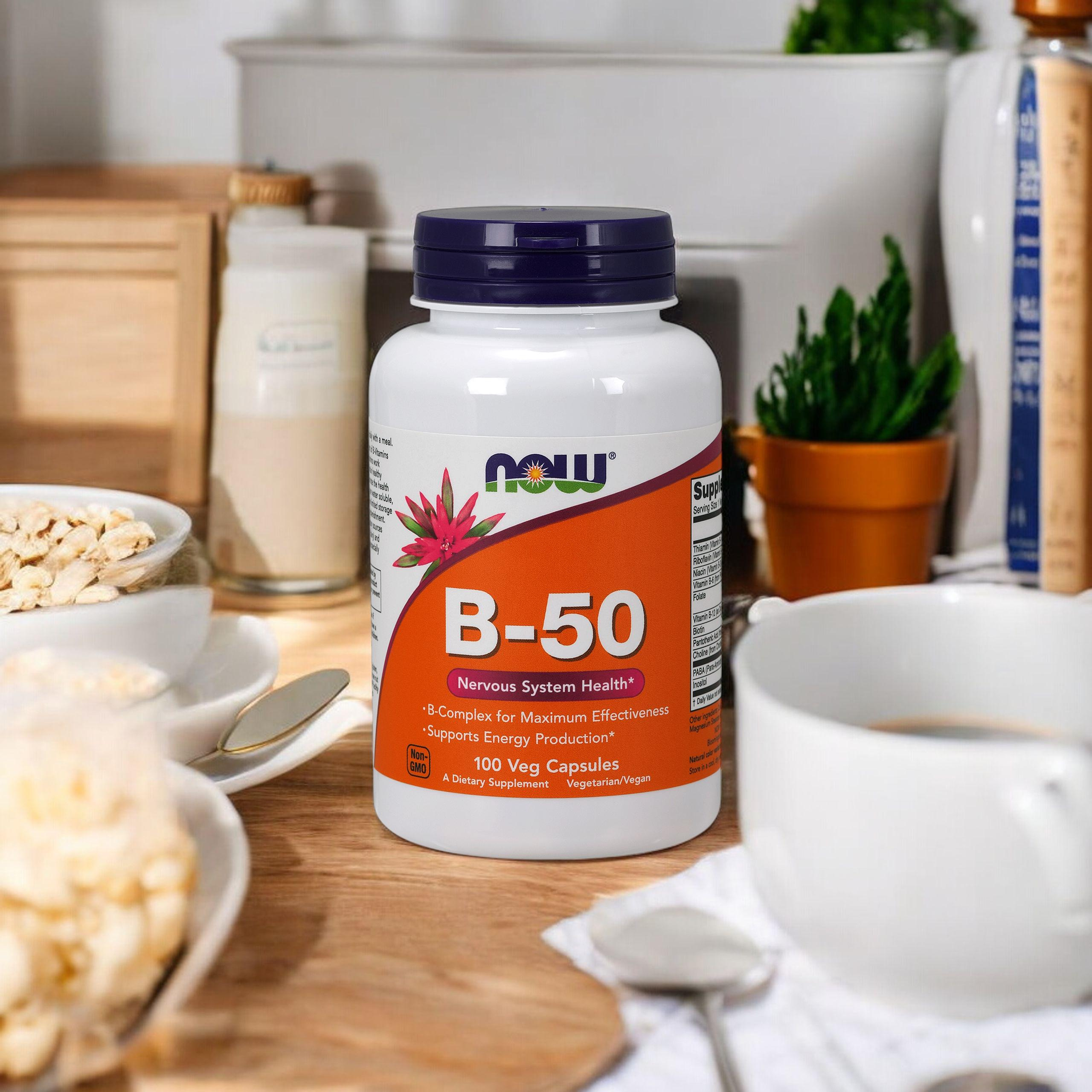 NOW Vitamin B-50 - 100vcaps