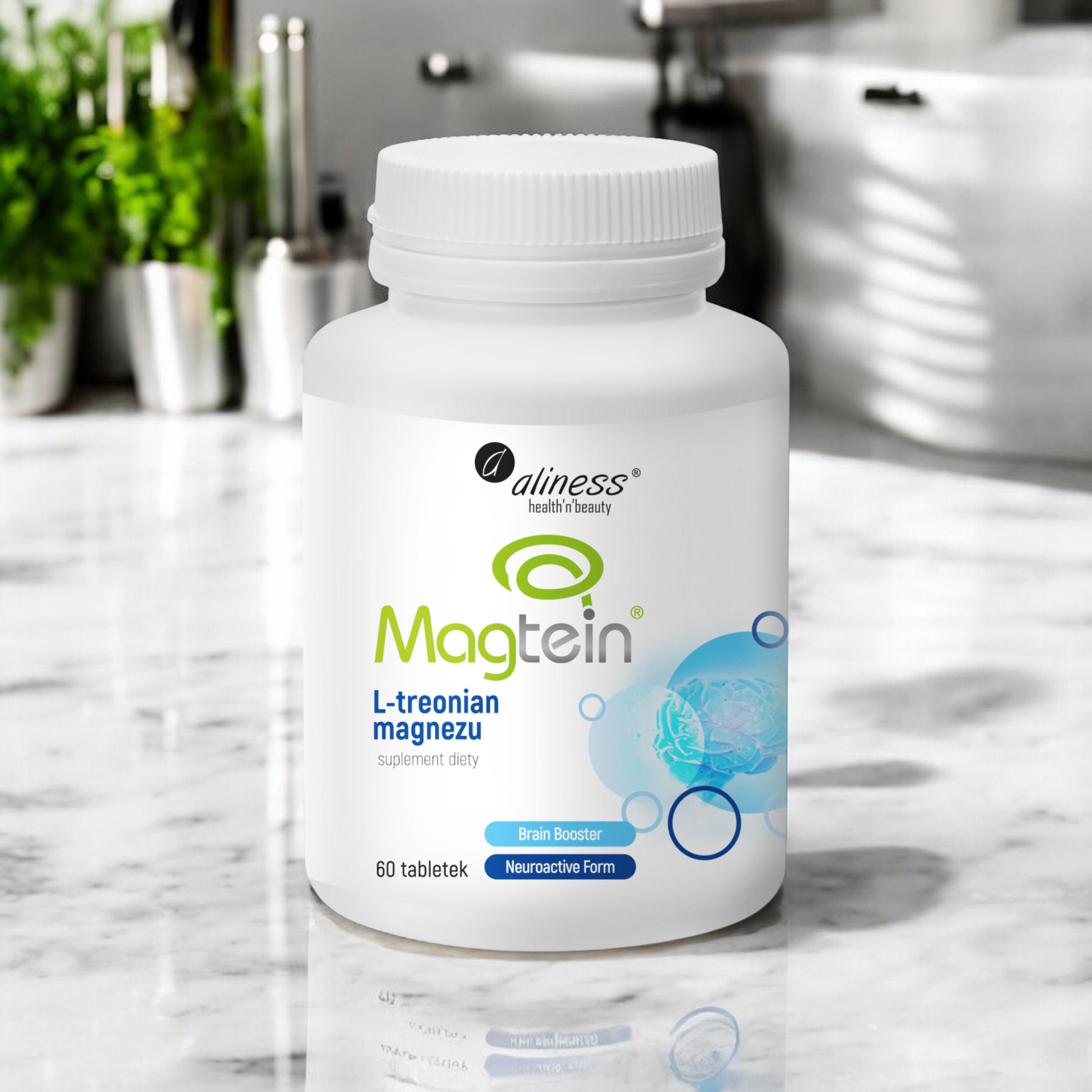 ALINESS - L-Thréonate de Magnésium Magtein 72mg - 60tabs.