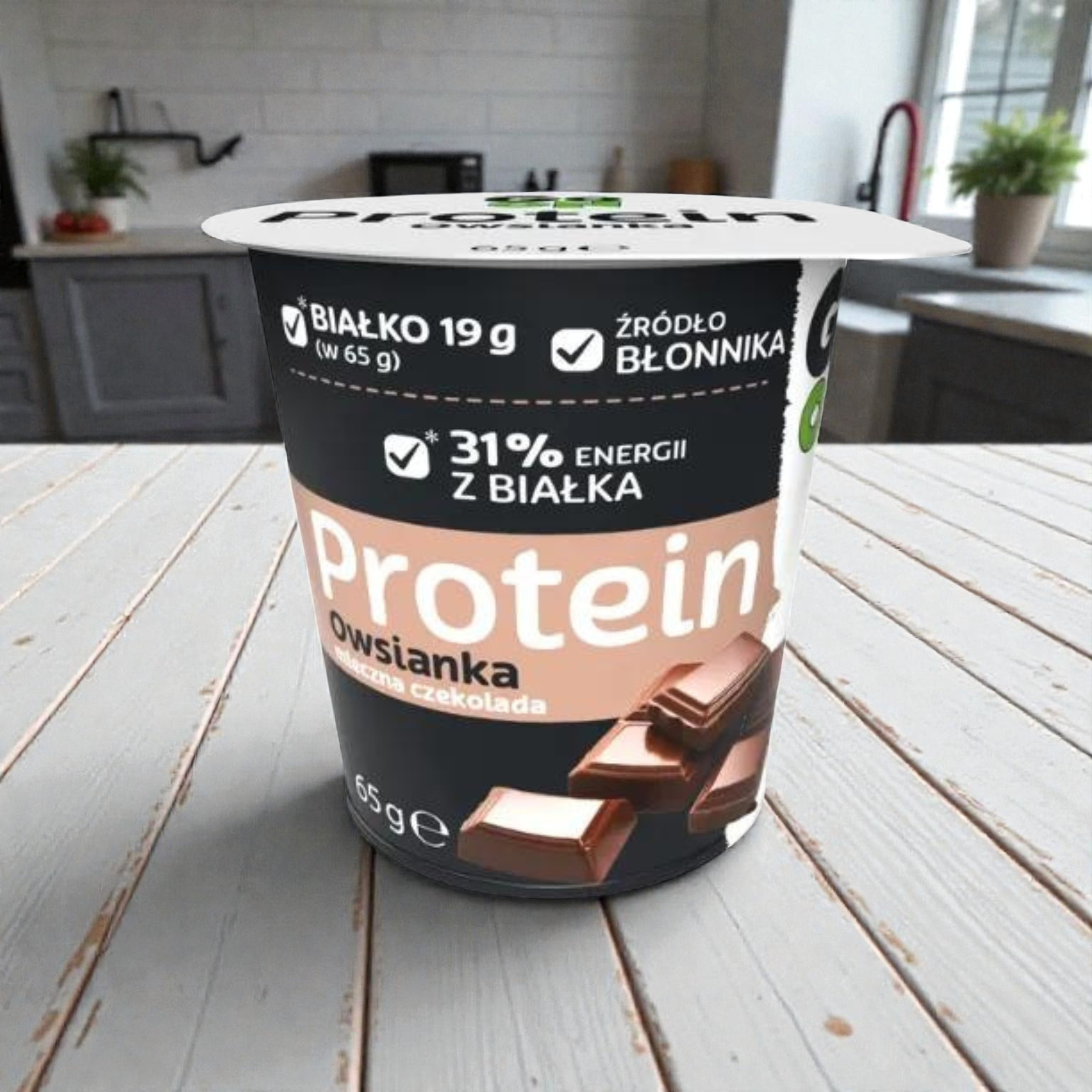 SANTE - Flocons d'avoine protéinés - 65g - Milk Chocolate