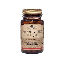 SOLGAR Vitamin B12 100mcg - 100tabs