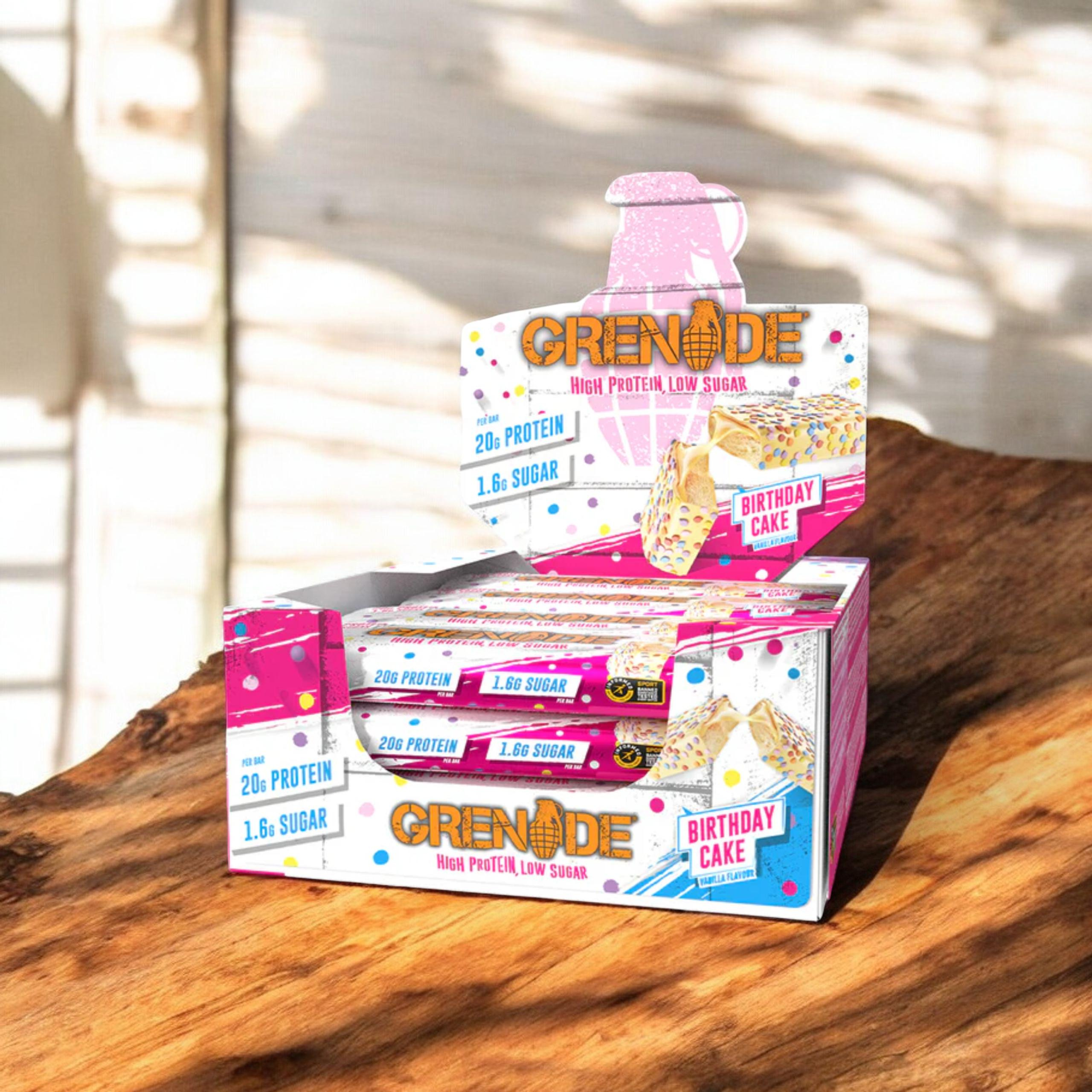 GRENADE - Barre Protéinée - 12x 60g