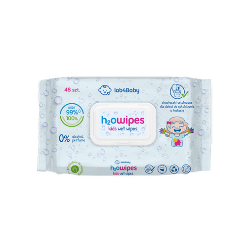 ALG PHARMA H2Owipes Kids Wet Wipes - 48szt. - Lingettes humides