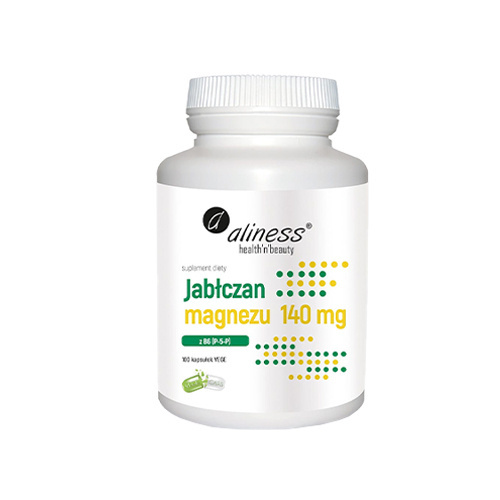 ALINESS Malate de magnésium 140 mg + B6 (P-5-P) - 100vaps