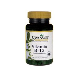 SWANSON Vitamine B-12 500mcg - 100caps