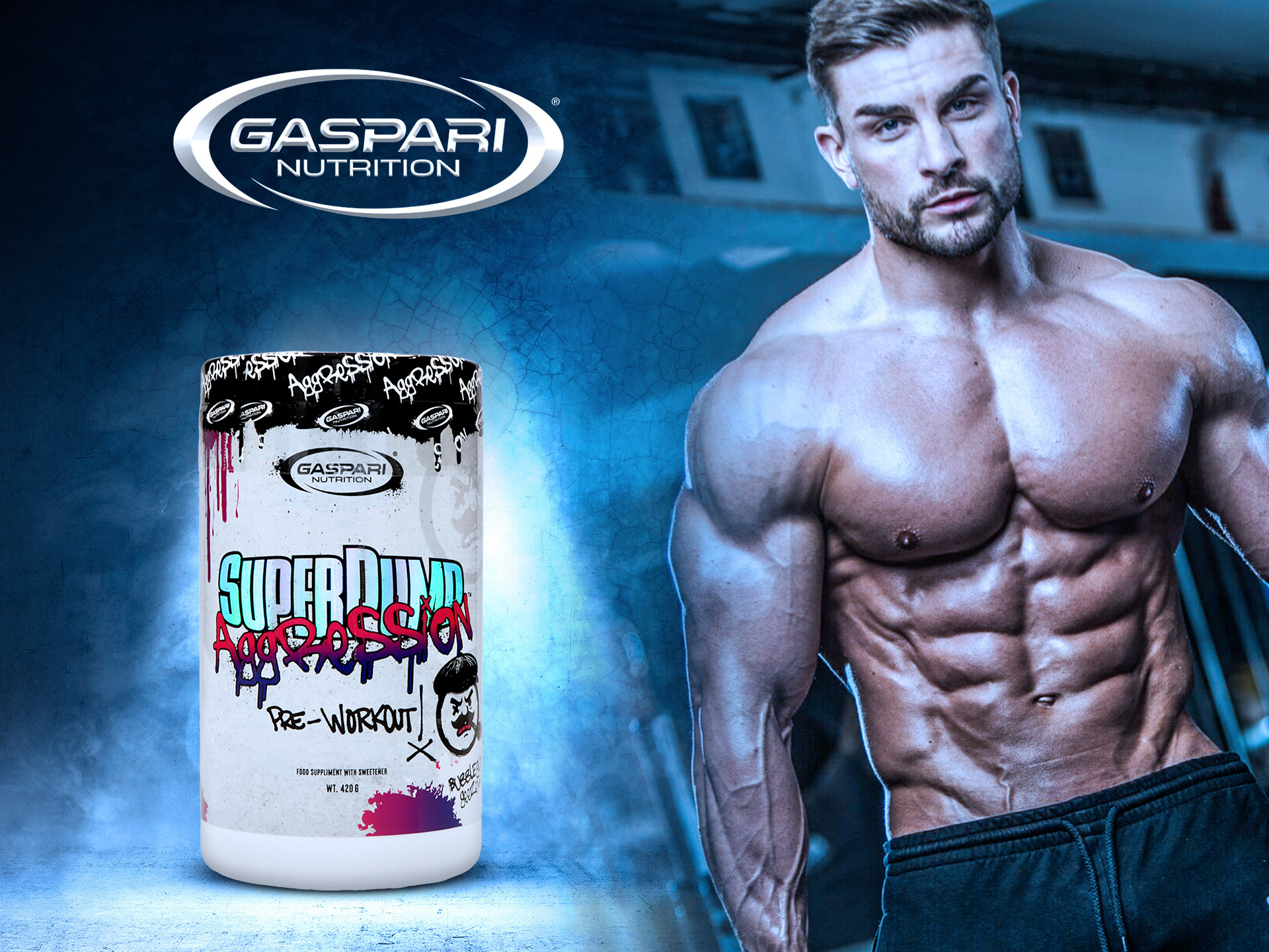 Pré-workout Gaspari – congestion, force, endurance