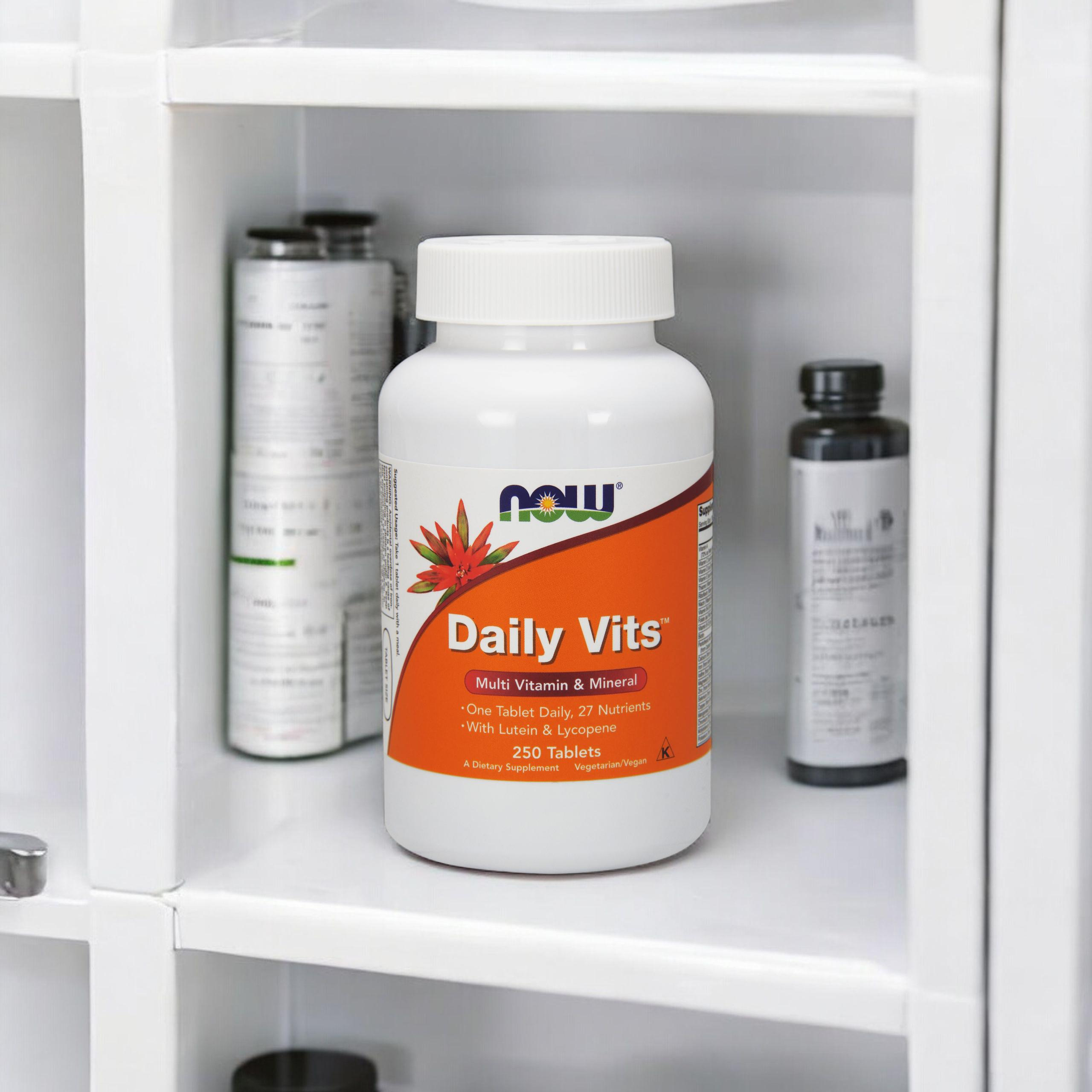 NOW Daily Vits - 250tabs