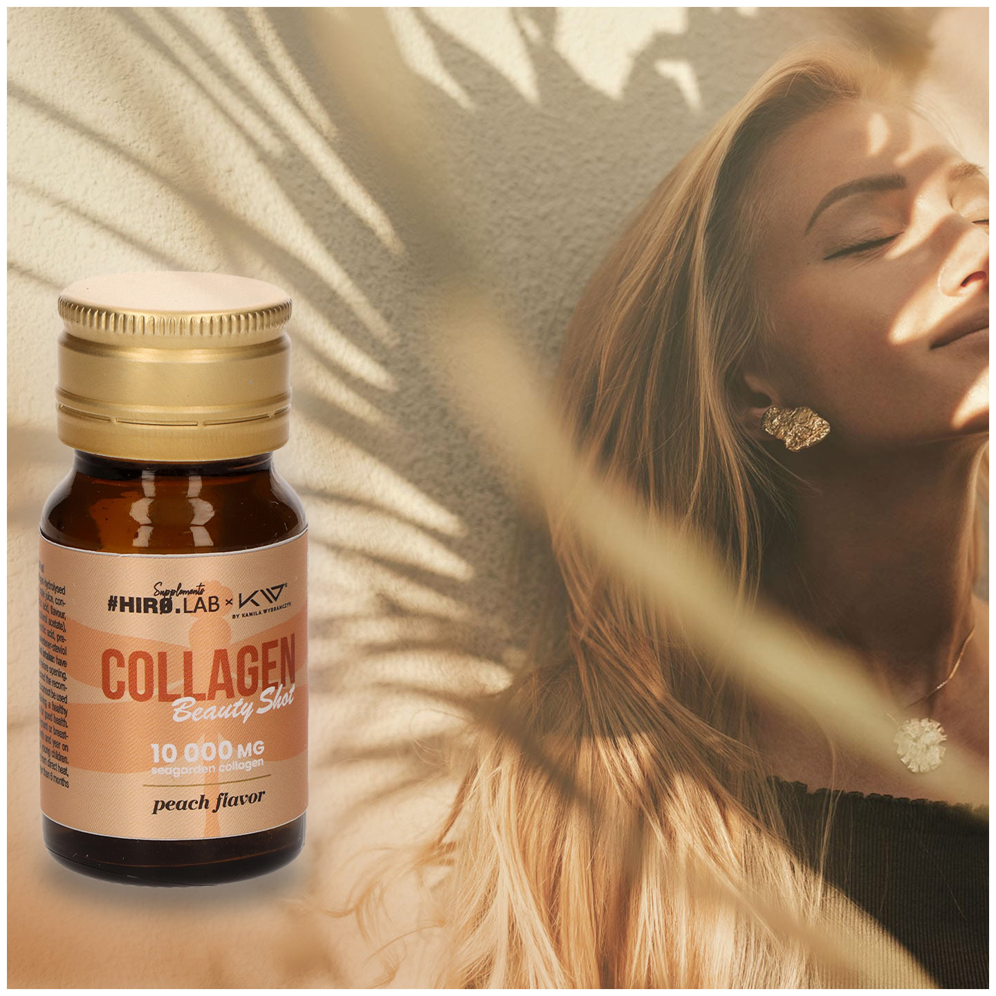 HIRO.LAB Collagen Shot – 30x 30 ml - Pêche