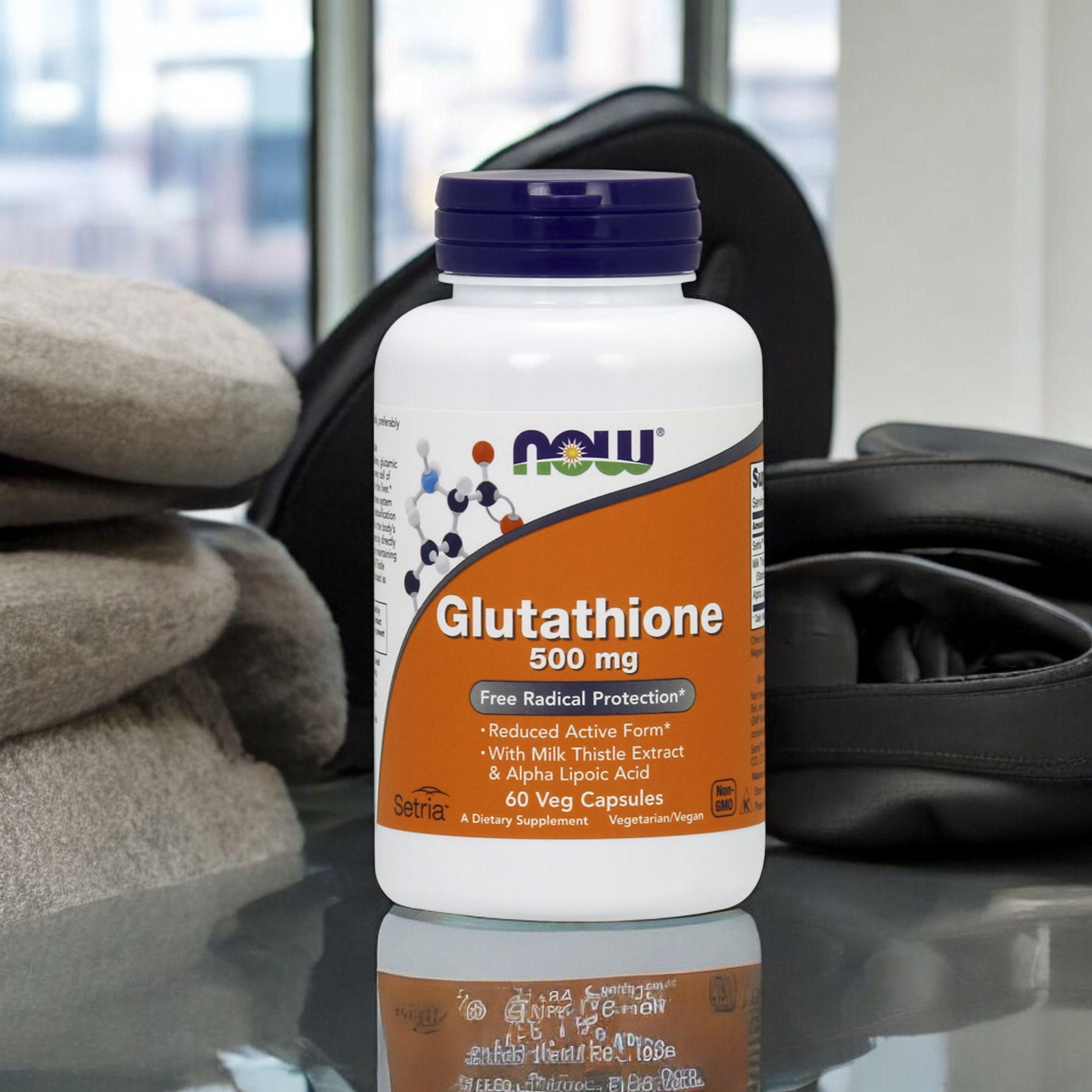 NOW Glutathione 500mg - 60vcaps.