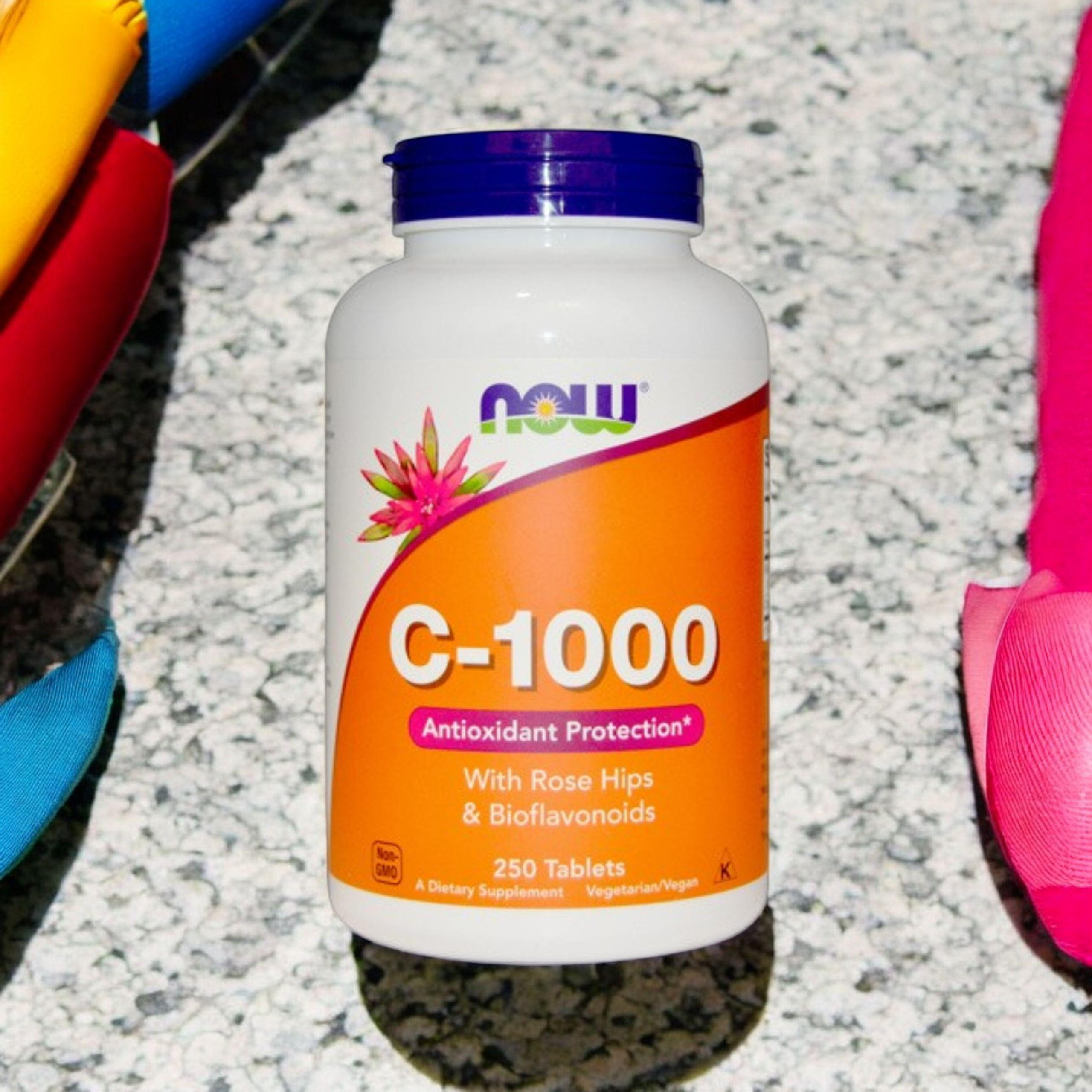 NOW Vitamin C-1000 Protection Antioxydante - 250tabs