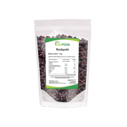 DELIFOOD - Raisins Crimson - 1000g