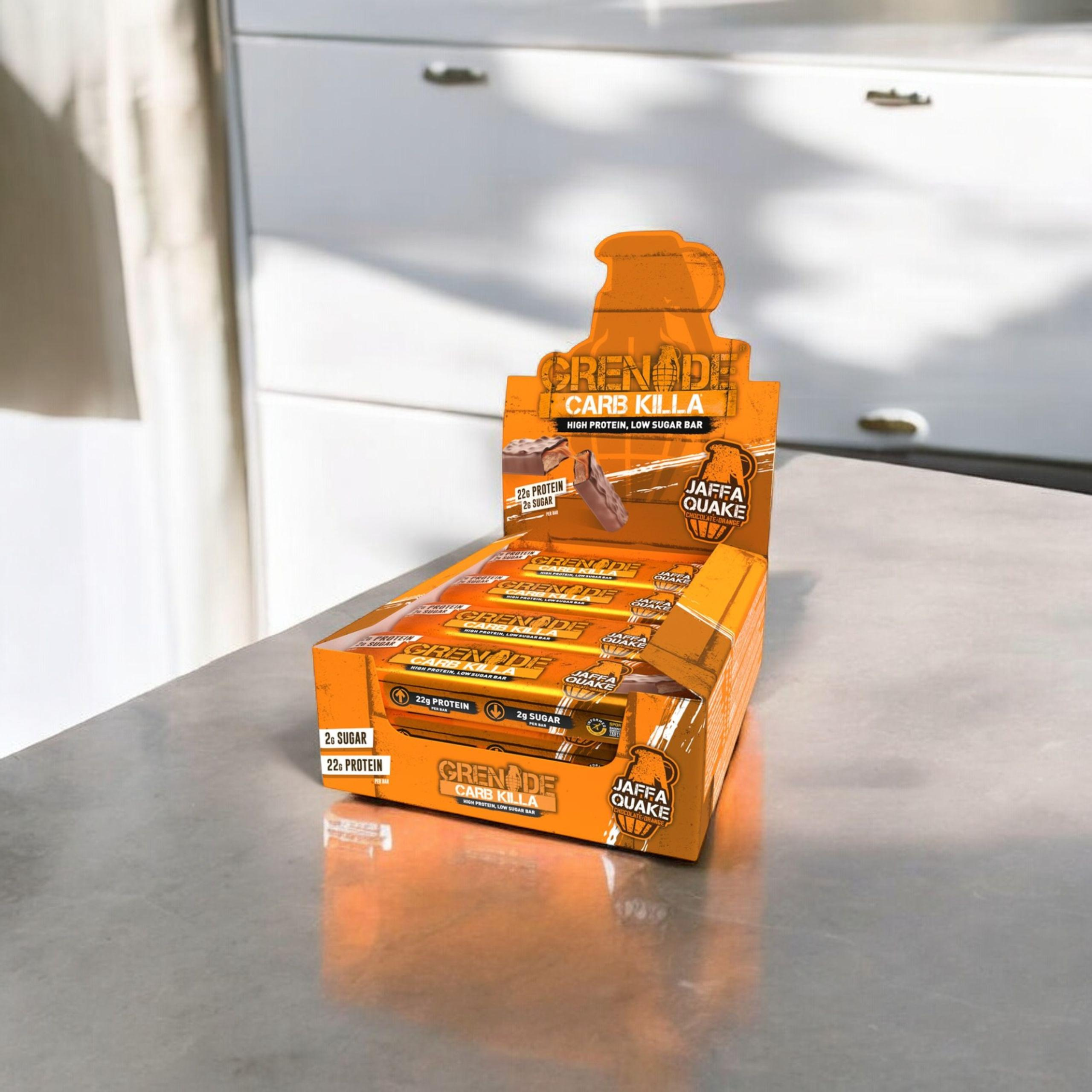 GRENADE - Barre protéinée - 60g x12