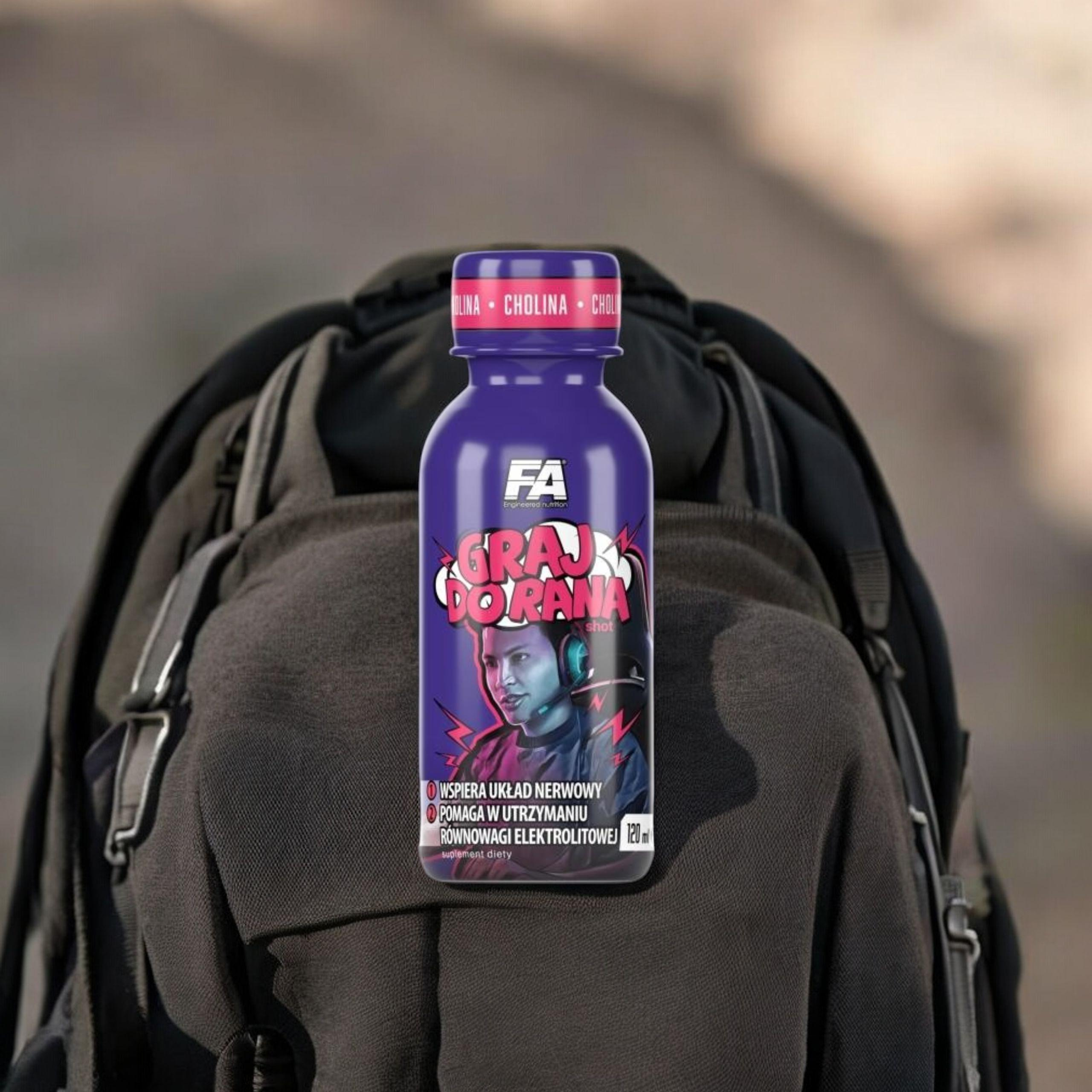 FITNESS AUTHORITY - Shot Joue Jusqu'au Matin - 120ml - Cola