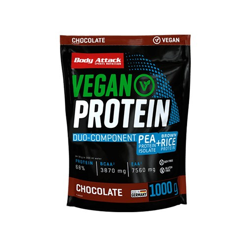 BODY ATTACK Vegan Protein - 1000g