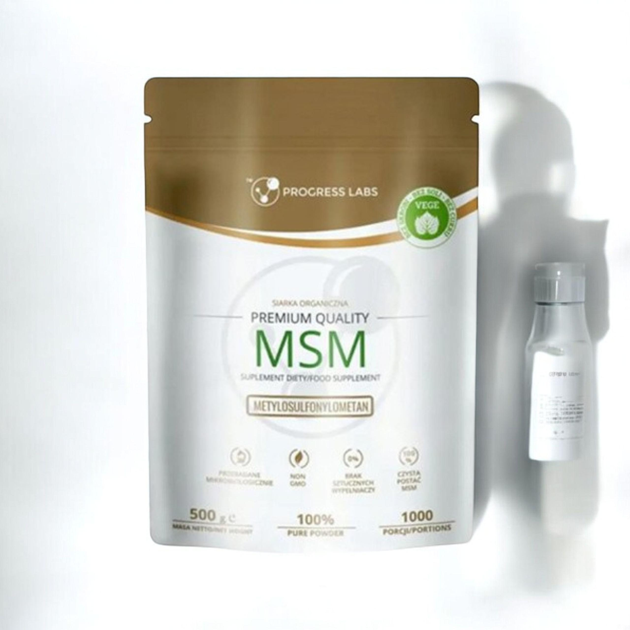 PROGRESS LABS MSM (Soufre Organique) - 500g