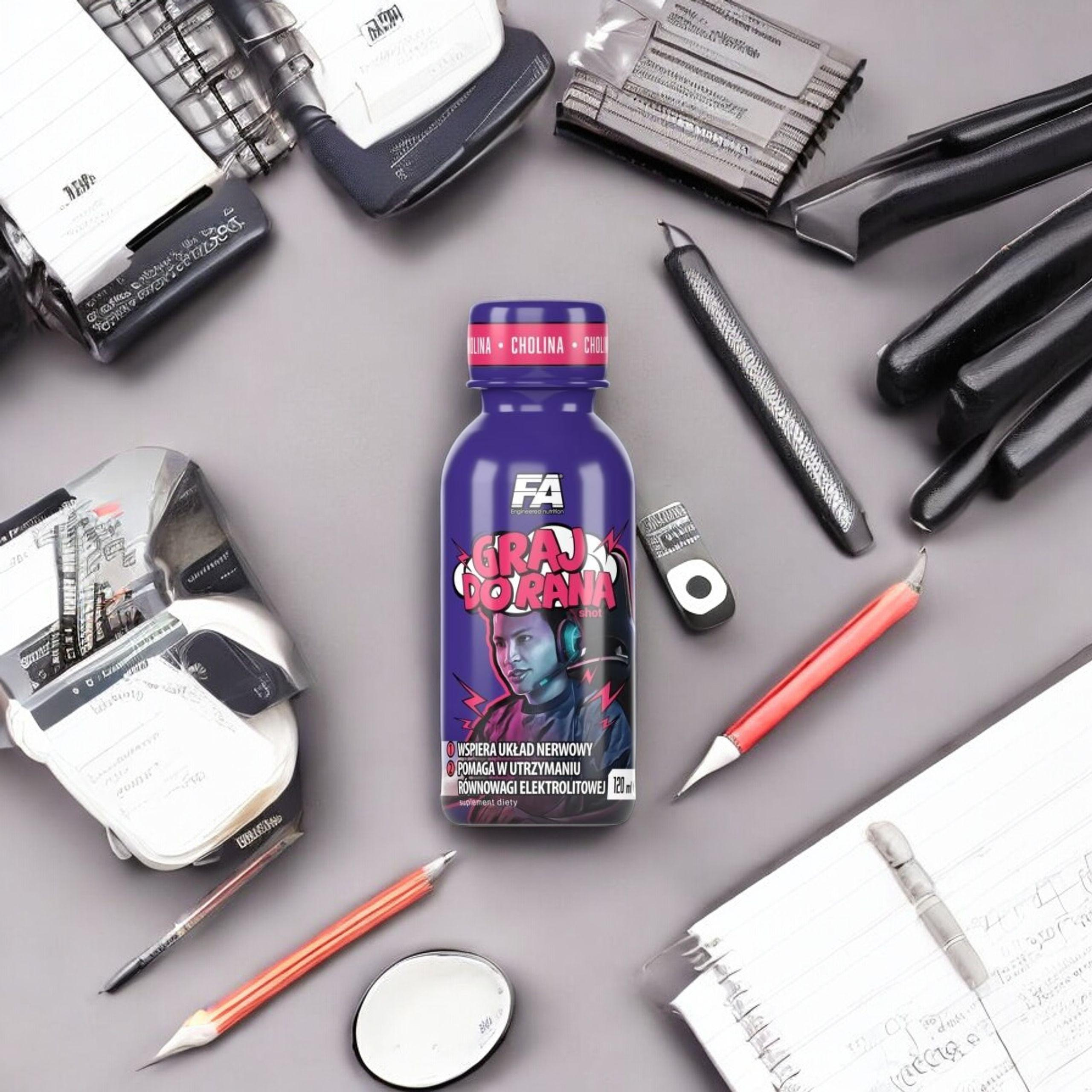 FITNESS AUTHORITY - Shot Joue Jusqu'au Matin - 120ml - Cola