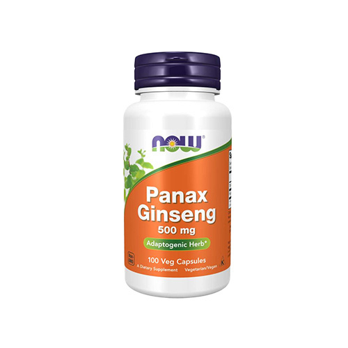 NOW Panax Ginseng 500mg - 100vcaps.