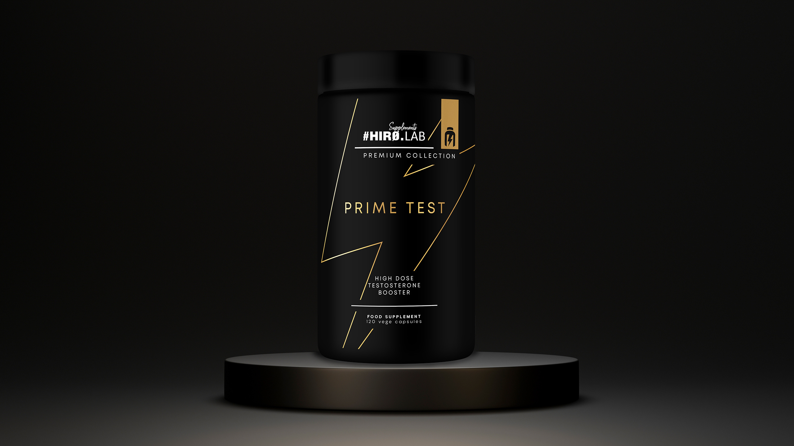HIRO.LAB Prime Test - 120vcaps.