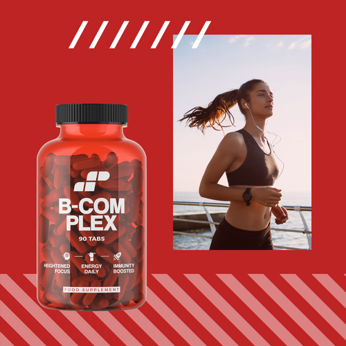 MP NUTRITION Vitamin B-Complex - 90tabs - Complexe de Vitamines B