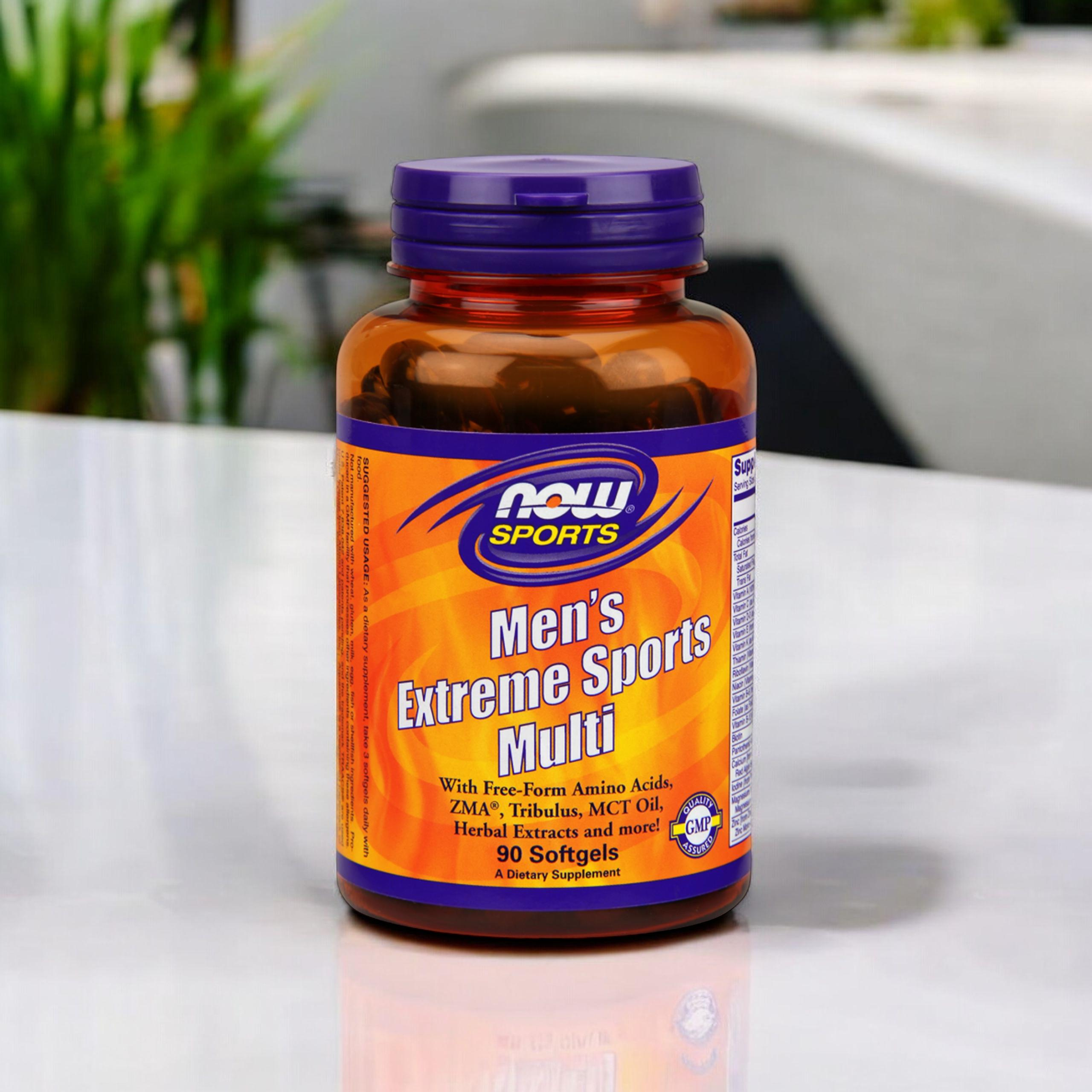 NOW Men's Extreme Sports MultiVitamin - 90softgels