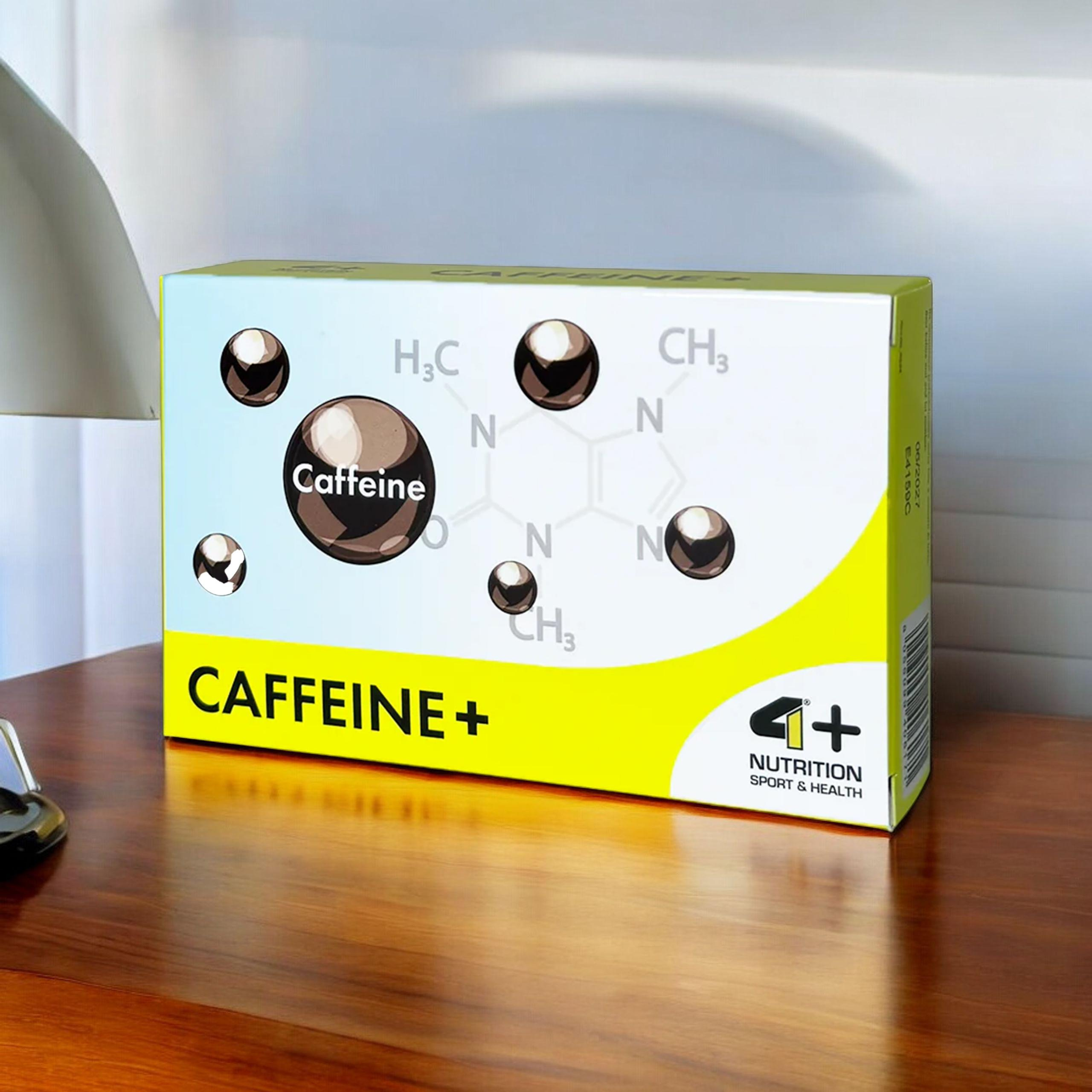 4 SPORT NUTRITION - Caffeine+ - 30 comprimés.